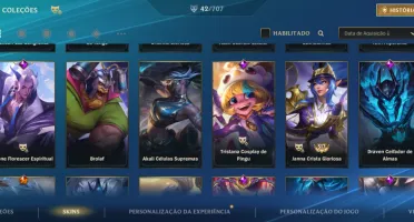 Conta wild Rift muito boa