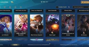 Conta wild Rift muito boa