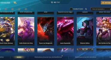 Conta wild Rift muito boa
