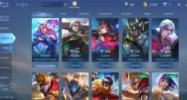 Conta Mobile legends