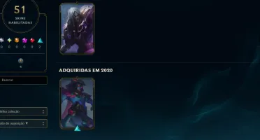 [Entrega Automática] Conta Lol Bronze, 51 Skins, Upada à Mão