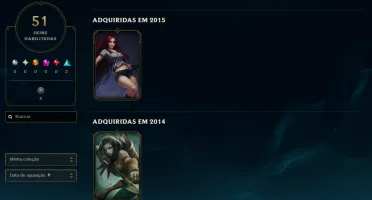 [Entrega Automática] Conta Lol Bronze, 51 Skins, Upada à Mão