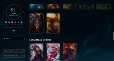 [Entrega Automática] Conta Lol Bronze, 51 Skins, Upada à Mão
