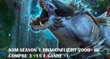 Wow - Season 1 - COMPRE 3 LEVE 4 M+18- Mítica +18