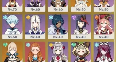 AR 52, Zhongli + Báculo de Homa, Baal + Espinha Celestial