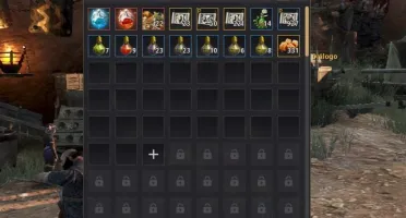 Conta Black Desert 319/322/402 com 4 T10 e Bussola e Mapa