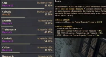 Conta Black Desert 319/322/402 com 4 T10 e Bussola e Mapa