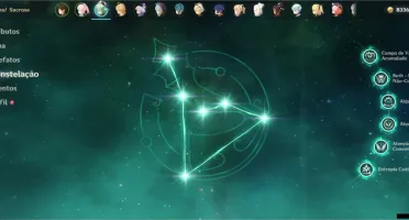 Genshin Impact conta Ar50 - Kokomi+Jean+Qiqi+Zhongli+Keqing