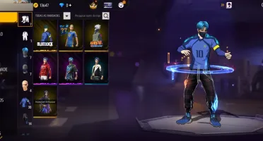 Conta de free Fire nível 30 super gemada pra quem que começa