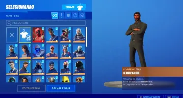 Conta fortnite com salve mundo
