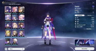 Honkai Star Rail Nv36-Selle+Na Noite-Bailu+60Tiros
