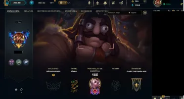 conta lol com 194 skins + valorant