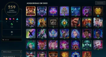 conta lol com 194 skins + valorant