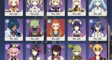 Genshin AR 56 - Scara + Bis, Ganyu, Hu Tao, Zhong li, Nahida