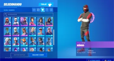Conta Fortnite, ikonic, minty, salve o mundo com v-bucks etc