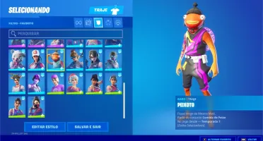 Conta Fortnite, ikonic, minty, salve o mundo com v-bucks etc