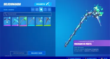 Conta Fortnite, ikonic, minty, salve o mundo com v-bucks etc