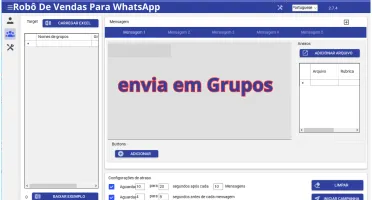 Robô de vendas Pra Envio em MASSA Licença Anual