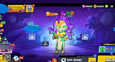 Conta Brawl Stars com 104/104 Brawlers