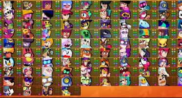 Conta Brawl Stars com 104/104 Brawlers