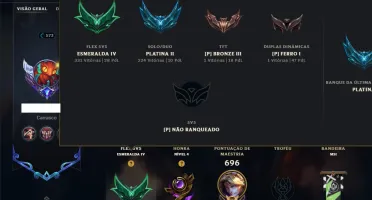 Platina 2 com TODOS os Champs e 178 Skins ( MONO ADC )