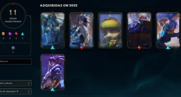 CONTA SMURF LOL DIAMANTE 4 MMR DIAMANTE 2