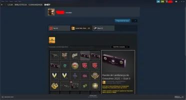 Conta GamersClub lvl 19 e Steam level 100
