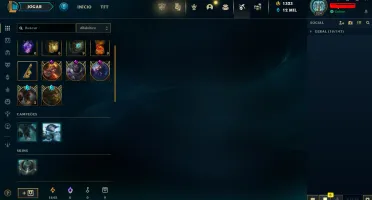 Conta LOL LVL 324 | 161 Campeões| 114 Skins |UNRANKED| 2013