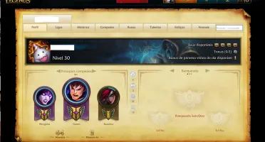 Conta de League of Legends 19 campeões / 9 skins / S6 B1