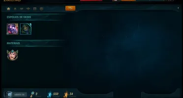 Conta de League of Legends 19 campeões / 9 skins / S6 B1