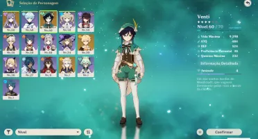 GENSHIN IMPACT AR 38 / NA - KEQING, VENTI, ALBEDO + ARMA 5*