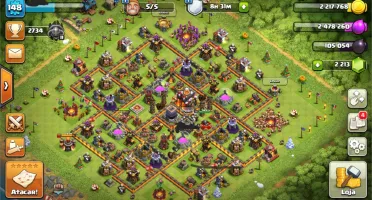 Conta clash of Clans Cv10 barato