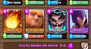 Conta Clash Royale - Nível 11 - 2300 gemas