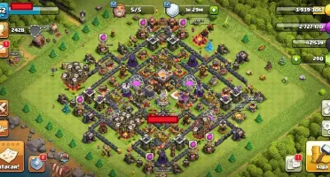 Conta cv11 CLASH! QUASE FULL (5 construtores)