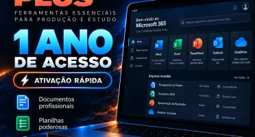 Microsoft Office 365 Plus | 1 Ano | 30 Dias Garantia