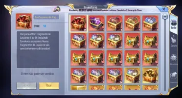 Saintseiya Awakening A-132 + 2400 Gemas Avançadas