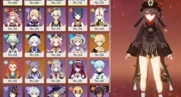 5⭐ Zhongli, Hutao, Raiden Shogun, Qiqi e Keqing - AR51