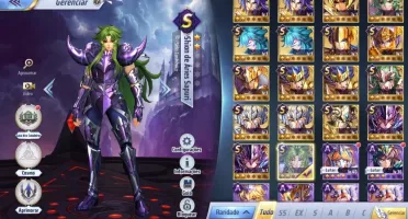 SAINT SEIYA AWAKENING - COM GEMAS AVANÇADAS E LIVROS