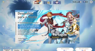 Conta genshin impact ar 55 com xiao e baal