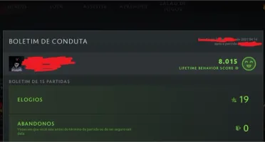 CONTA ANCIENT 4.1K MMR / ÓTIMA CONDUTA