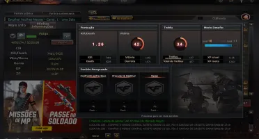 Conta Crossfire 1 Vip + de 50 M.N (Leia descrição!)