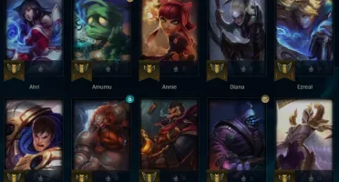 Conta League Of Legends Skin(Legado,Mítica,Lendária)