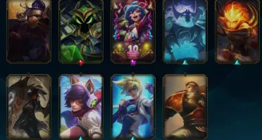 Conta League Of Legends Skin(Legado,Mítica,Lendária)