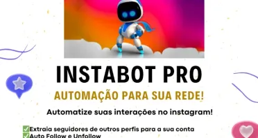 Robô Instagram Vip Bot Pro / Pc