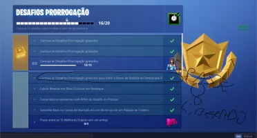 Fortnite Passe 7 Temporada Completo e da 8 Liberado