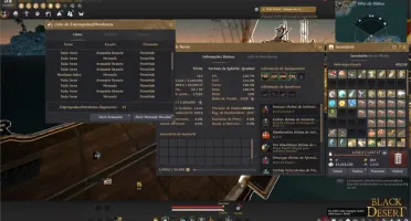 Conta Black Desert SA Ninja 626GS