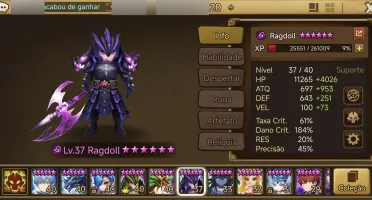 Ragdoll/Stark dark Global