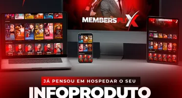 Área de membros no estilo “Netflix”