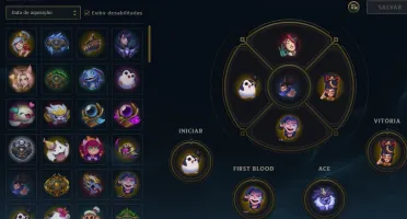 conta lol d2 todos os champs 69 skins
