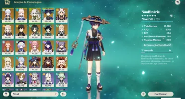 Conta Genshin AR60